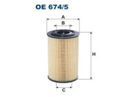 Oil filter OE 674/5 Filtron