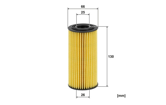 Oil filter OE 674/6 Filtron, Image 2
