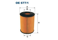 Oil filter OE 677/1 Filtron