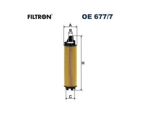 Oil filter OE 677/7 Filtron