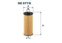 Oil filter OE 677/8 Filtron