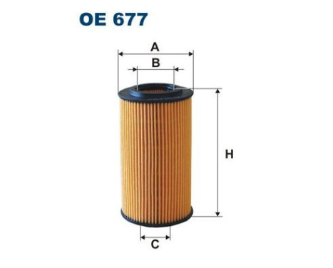 Oil filter OE 677 Filtron