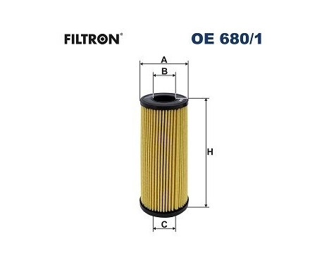 Oil filter OE 680/1 Filtron