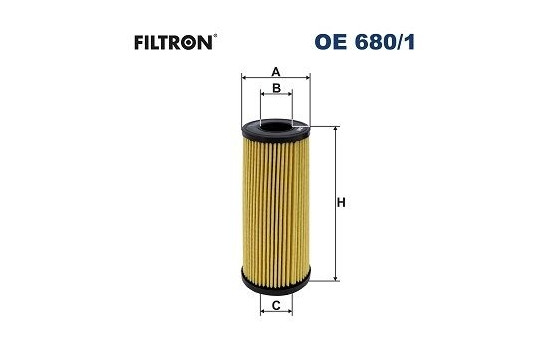 Oil filter OE 680/1 Filtron
