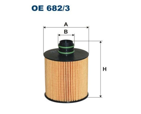 Oil filter OE 682/3 Filtron