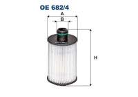 Oil filter OE 682/4 Filtron