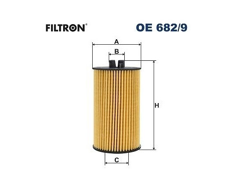 Oil filter OE 682/9 Filtron