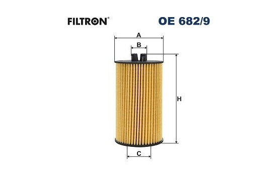 Oil filter OE 682/9 Filtron