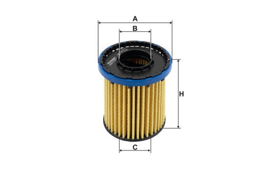 Oil filter OE 684/2 Filtron, Image 2