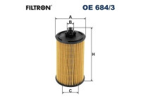 Oil filter OE 684/3 Filtron