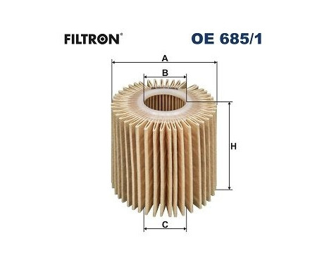 Oil filter OE 685/1 Filtron