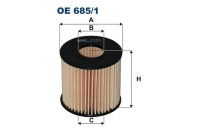 Oil filter OE 685/1 Filtron
