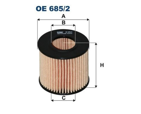 Oil filter OE 685/2 Filtron
