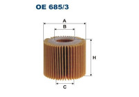 Oil filter OE 685/3 Filtron