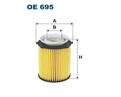 Oil filter OE 695 Filtron