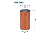 Oil filter OM 500 Filtron