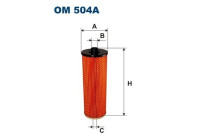 Oil filter OM 504A Filtron