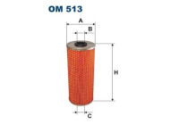 Oil filter OM 513 Filtron