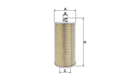 Oil filter OM 514/1 Filtron, Image 2