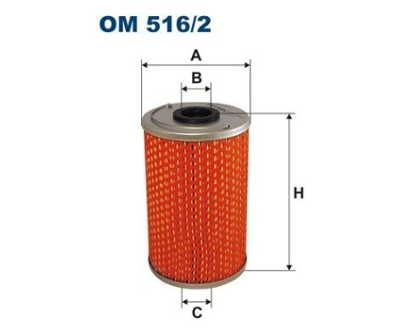 Oil filter OM 516/2 Filtron