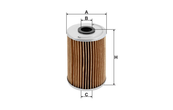 Oil filter OM 516 Filtron, Image 2