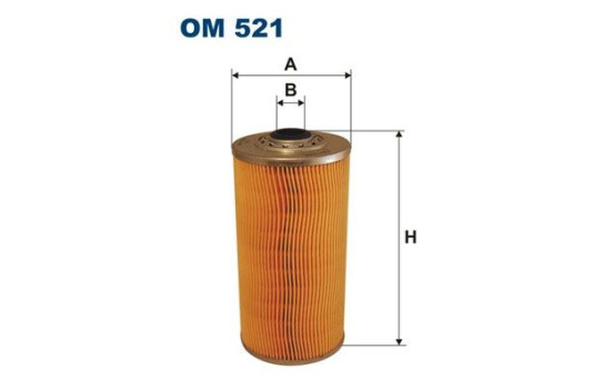 Oil filter OM 521 Filtron