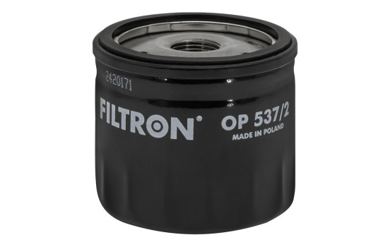 Oil filter OP 537/2 Filtron