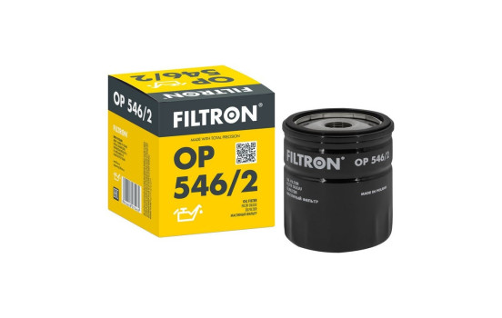 Oil filter OP 546/2 Filtron, Image 3