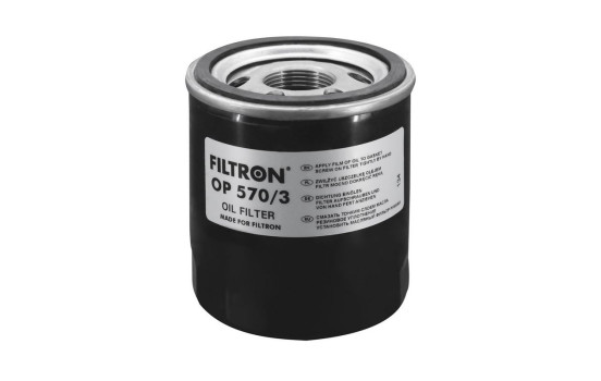 Oil filter OP 570/3 Filtron