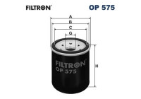 Oil filter OP 575 Filtron