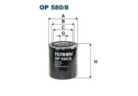 Oil filter OP 580/8 Filtron