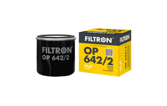 Oil filter OP 642/2 Filtron, Image 4