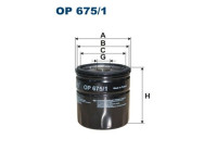 Oil filter OP 675/1 Filtron