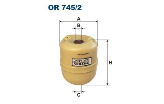 Oil filter OR 745/2 Filtron