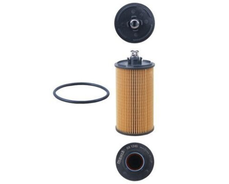 oil filter OX 1245D Mahle, Image 2