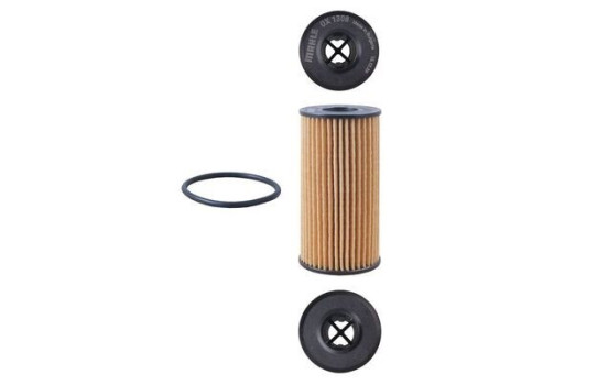 oil filter OX 1308D Mahle, Image 2