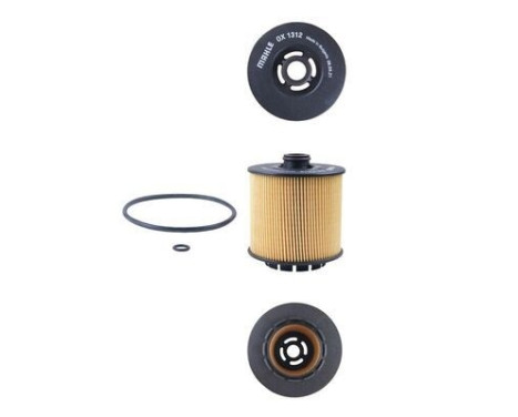 oil filter OX 1312D Mahle, Image 2