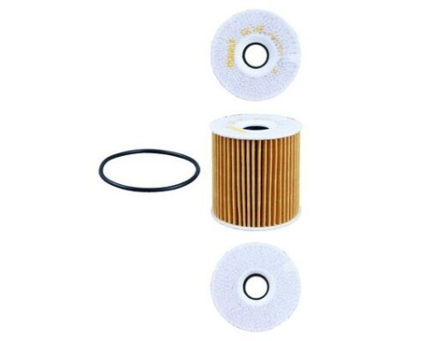 Oil Filter OX 149D Mahle, Image 4