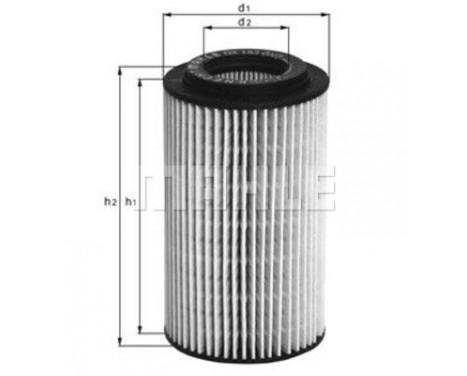 Oil Filter OX 153D3 Mahle, Image 3