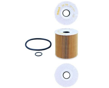 Oil Filter OX 156D1 Mahle, Image 4