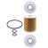 Oil Filter OX 163/4D Mahle, Thumbnail 3