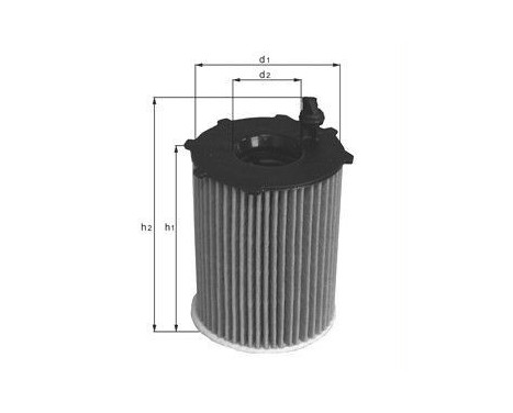 Oil Filter OX 171/2D Mahle, Image 2