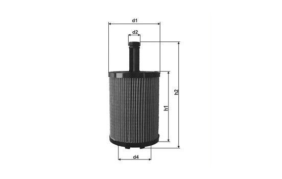 Oil Filter OX 188D Mahle, Image 3