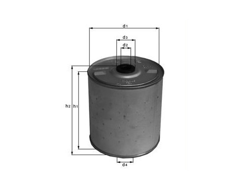 Oil Filter OX 1D Mahle, Image 3