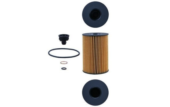 Oil Filter OX 353/7D Mahle, Image 4