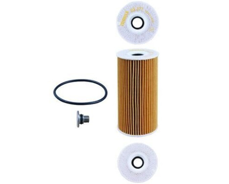 Oil Filter OX 377D Mahle, Image 4