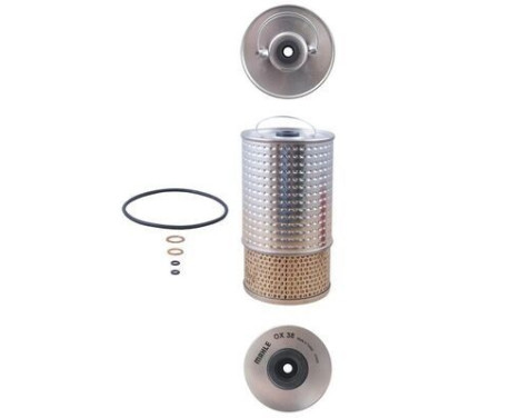 Oil Filter OX 38D Mahle, Image 4