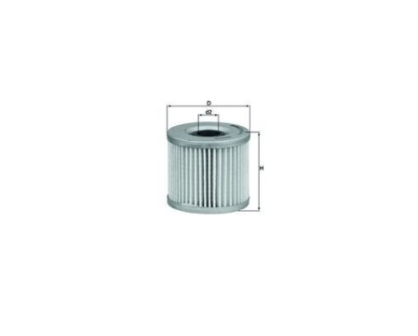 Oil Filter OX 411 Mahle, Image 2