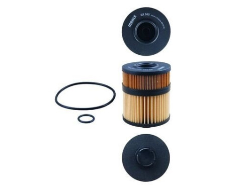 Oil Filter OX 563D Mahle, Image 2