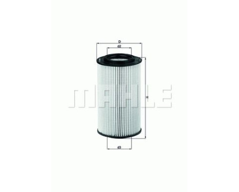 Oil Filter OX 773D Mahle, Image 2